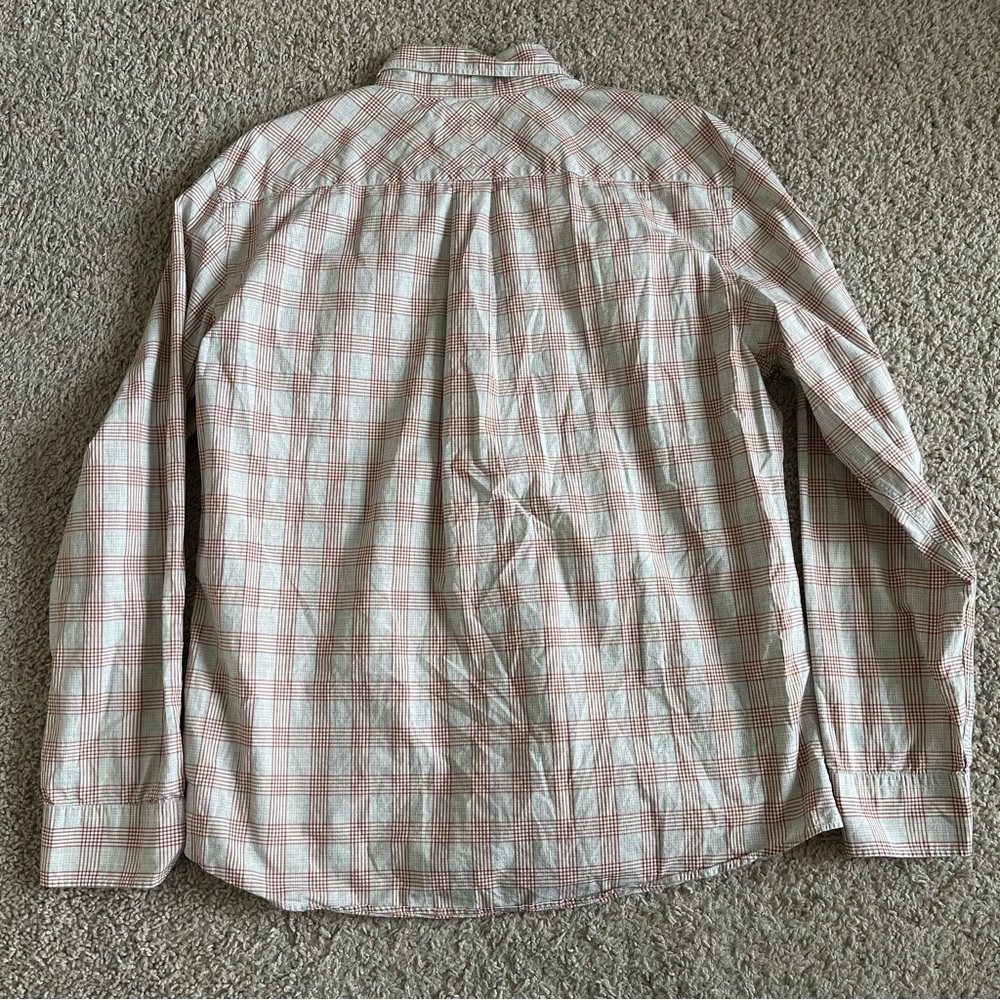 Billy Reid Button Down Checkered Long Sleeve Shirt - image 5